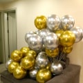 Miniatyrbillede 2 af 5: 50 stk. balloner metallisk krom 12 tommer skinnende helium fest latex B