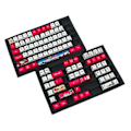 Miniatyrbilde 2 av 5: 108 Taster OEM-profil Keycaps DYE-SUB Jule-keycap for Mekanisk Tastatur