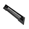Miniatyrbillede 2 af 4: Vertikal Holder Stand Dockingstation til Slim Spillekonsol Sort