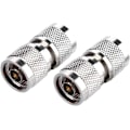 Miniatyrbilde 2 av 4: N-type-kontakt, 2 stk. N-type hann til N-type hann RF koaksialantenneadapter, N-type-kontakt, N Ma