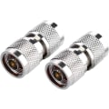 Miniatyrbillede 2 af 4: N-type stik, 2 stk. N-type han til N-type han RF koaksialantenneadapter, N-type stik, N Ma