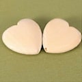 Miniatyrbillede 3 af 3: 30 stk. træskiver hjerteform træskive kreativt DIY fotoramme patches
