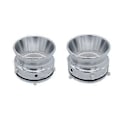 Miniatyrbilde 5 av 5: 1 par 10 tommers åpner for Studer ReVox 10 tommers åpner Universal lastesystem (Sølv-svart base)