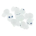 Miniatyrbillede 2 af 5: 10 stk. Fe Have Tilbehør Udendørs Dekoration Mikro Landskab Samlinger Resin Elvere Miniature til Soveværelse Græsplæne Baghave (Blåt Lys)