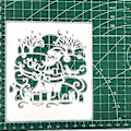 Miniatyrbillede 4 af 5: Julemandens Skæreforme til Håndlavet DIY Stencil Form Prægning Mønster