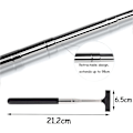 Miniatyrbild 2 av 5: Professionell bilskrapa för fönster, utfällbar backspegelstorkare, expansionslängd upp till 96 cm