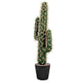 Miniatyrbild 2 av 2: Konstgjord Saguaro Kaktus Faux Växter Simuleringskaktus i Kruka Falsk Växt Bonsai