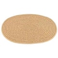 Pikkukuva 1 / 5: Japanilaistyylinen paksu pöytätabletti, lasinalunen, lämmönkestävä tabletti (pellavanvärinen)