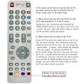 Miniatyrbild 2 av 3: Shw/rmc/0116 Fjärrkontroll för Sharp Aquos LCD-TV LC-49CUF8462KS