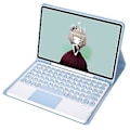 Miniatyrbillede 4 af 5: Keyboard PU-etui YA09B-A (Isblå)
