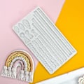 Miniatyrbillede 2 af 5: Fondantforme Silikone Bage Tilbehør Hamp Reb & Kvast Formet til Kage