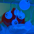 Miniatyrbilde 3 av 4: 30 LED Halloween Øyeboll Lyslenke, 8 Moduser Fe Lys med