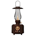 Miniatyrbild 2 av 5: Klassisk Bluetooth-högtalare med atmosfärsbelysning, chockerande basljud, musikspelare, stöd för TF-kort och USB