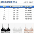 Miniatyrbillede 2 af 4: Trådløs bh med lav ryg, spids bh, push-up bh, backless bh, dyb V usynlig bh med lav ryg (XL Sort)