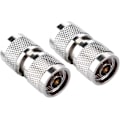 Miniatyrbilde 1 av 4: N-type-kontakt, 2 stk. N-type hann til N-type hann RF koaksialantenneadapter, N-type-kontakt, N Ma