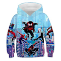 Miniatyrbild 1 av 2: 5-10 år Pojkar Spider-Man 3D-tryckt Hoodie Långärmad Huvtröja Pullover Jumper Toppar Presenter (5-6 år A)