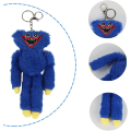 Miniatyrbillede 2 af 5: Huggy Wuggy nøglering, Poppy Playtime Huggy Wuggy legetøj, Monster Hor