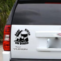 Miniatyrbillede 3 af 3: (Pakke med 5 - Sort) Baby om Bord Bilsticker