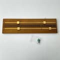 Miniatyrbillede 2 af 5: Billard Scoreboard Scoreboard med Solid Brass Marker, Billard