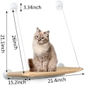 Miniatyrbilde 2 av 5: Katt seng vindu, plassbesparende design hengekøye katt vindusse seng