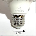 Pikkukuva 2 / 2: E-40-60W LED-lamppu, 6500K viileä valo, 6000LM, turbiinirakenne ja jäähdytyslevy, teollisuus- ja ulkovalaistus, E40-kanta, valkoinen, 1 kpl