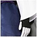 Miniatyrbild 4 av 5: NARUTO Ninja Uchiha Sasuke Cosplay Kostym Set Party Maskerad Halloween Kostym för Vuxen (M Vit)