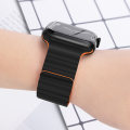 Miniatyrbillede 4 af 4: Noir Orange Kompatibel med Apple Watch Rem 45mm 44mm 32mm