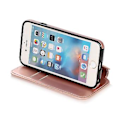 Miniatyrbillede 4 af 5: PU Læder Etui Folio Til Iphone 6p/6sp, Business Stil, Pengepung Funktion, Fald Beskyttelse, Stativ Funktion, Holdbar (Rosenguld)