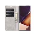 Miniatyrbilde 4 av 5: Magnetfeste lær-TPU-etui for Galaxy Note20 Ultra (grå)