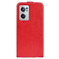 Pikkukuva 3 / 4: R64 Pysty Flip Nahkakuori OnePlus Nord CE 2 5G:lle (Punainen)
