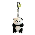 Pikkukuva 1 / 5: Suloinen Panda-avainketju, tukeva PP-puuvillainen sarjakuva-riipus reppuun tai käsilaukkuun, arkikäyttöön (Hua Hua)
