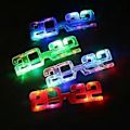 Miniatyrbillede 2 af 5: Lysende Juleaften Nytårsaften 2022 LED Flash Briller Prom Party Briller