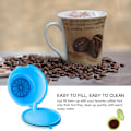 Miniatyrbilde 3 av 5: 3 stk gjenbrukbare kaffekapsler, fargerike gjenbrukbare kaffefiltre, Eco-F