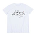 Pikkukuva 1 / 5: BLACK MYTH WUKONG 3D-tulostettu puuvillainen lyhythihainen T-paita pyöreällä kauluksella aikuisille _b(L )