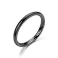 Miniatyrbillede 1 af 5: Fashion Luksus Vielsesring Udsøgt Mærke Forlovelses Vielsesring Mænd og Kvinder Forlovelsesring Løftering (11 sort)