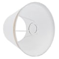 Miniatyrbillede 5 af 5: Lampeskærm i stof, europæisk stil, moderne lampeskærm til E27 bordlampe, gulvlampe, forsyninger PX129 hvid