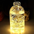 Miniatyrbilde 3 av 5: Batteridrevne Feelysslynger 2 Meter 20 Lys LED Julelys Utendørs Innendørs for Soverom Hjem Bryllup Fest Juledekorasjon