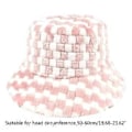 Miniatyrbild 3 av 5: Packbar Fiskehatt Pälsgjord Luddig för Värme Hållande Vinter Bucket Hatt för Unisex Kvinnor Män Utomhus för Skydd Khaki(Khaki)