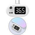 Miniatyrbild 4 av 4: USB Smart Phone Infraröd Kontaktlös Termometer iphone Lätt att U