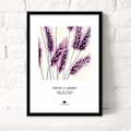 Miniatyrbild 4 av 5: Wekity Pastoral Blomster Väggkonst Canvas Print Poster, Enkel Mode Vattenfärg Konst Ritning Dekoration för Hem Vardagsrum Sovrum Kontor och Barns Rum