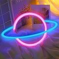 Pikkukuva 2 / 5: Planeetta Neon-kyltit, paristokäyttöinen Neon-valo Led-valo