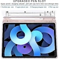 Pikkukuva 3 / 5: Heyone iPad Air 4. sukupolvelle 10.9 (2020) / iPad Air 5. sukupolvelle 10.9 (2022) -kotelo, automaattinen herätys/lepotila, seisontateline, ruusukulta