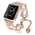 Pikkukuva 1 / 5: Or Bracelet Compatible avec Apple Watch Series 8 7 45mm/Series
