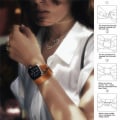 Miniatyrbilde 4 av 5: Brun Armbånd Kompatibel med Apple Watch 41mm 40mm 38mm Lær