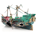 Miniatyrbillede 1 af 5: Akvarie vrag dekorationer - Nedsænket skib ornament