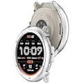Miniatyrbillede 5 af 5: Smartwatch Rammebeskytter Semi Shell Ridsefast Hus Antiridse Cover Ærme Etui Stødsikker til Active 2 A2437 Sølv (Sølv)