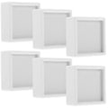 Miniatyrbild 3 av 3: 6 st Ädelstensdisplayfodral Brosch Förvaringslåda Smyckesdisplayfodral Multifunktionell Organizer