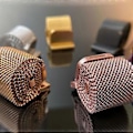 Miniatyrbillede 4 af 5: Urrem med rustfrit stål mesh med justerbar spænde Åndbar minimalistisk urrem til mænd og kvinder (16mm sølv)