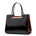 Miniatyrbillede 1 af 5: Sort, ny sommertaske til kvinder i middelalderen, high-end c