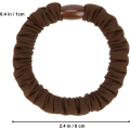 Pikkukuva 3 / 5: Hiuslenkit, 10 kpl Silk Satin Silk Ponytail -hiuslenkit Pehmeät vaurioittamattomat hiuslenkit